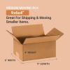 imageAVIDITI Small Shipping Boxes 9quotL x 6quotW x 4quotH 100Pack Heavy Duty Corrugated Cardboard Boxes for Packing Moving ampamp Storage Strong Wholesale Bulk Boxes for Home or Business9x6x4 Pack of 100