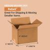 imageAVIDITI Small Shipping Boxes 9quotL x 6quotW x 4quotH 100Pack Heavy Duty Corrugated Cardboard Boxes for Packing Moving ampamp Storage Strong Wholesale Bulk Boxes for Home or Business9x6x6