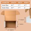 imageAVIDITI White Shipping Boxes 145quot x 75quot x 5quot 25Pack Foldable ampamp CrushProof  Corrugated Cardboard Mailing Boxes for Shipping Mailers Moving Packing Small Business Ideal to Use as Gift Box145x75x5 25Pack