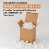 imageAVIDITI White Styrofoam Packing Peanuts 7 Cubic Feet  Bulk Loose Fill Packing Peanuts For Shipping Moving and Packing Reusable and RecyclableLoose Fill
