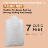 imageAVIDITI White Styrofoam Packing Peanuts 7 Cubic Feet  Bulk Loose Fill Packing Peanuts For Shipping Moving and Packing Reusable and RecyclableLoose Fill