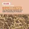 imageAviditi Crinkle Cut Paper Shred Filler Kraft 1 Case of 10 Lbs for Gift Wrapping Holidays Craft DIYs Basket Filling and DecorationKraft