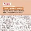 imageAviditi Crinkle Cut Paper Shred Filler Kraft 1 Case of 10 Lbs for Gift Wrapping Holidays Craft DIYs Basket Filling and DecorationWhite