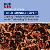 imageAviditi Crinkle Cut Paper Shred Filler Kraft 1 Case of 10 Lbs for Gift Wrapping Holidays Craft DIYs Basket Filling and DecorationWhite