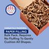 imageAviditi Crinkle Cut Paper Shred Filler Kraft 1 Case of 10 Lbs for Gift Wrapping Holidays Craft DIYs Basket Filling and DecorationWhite