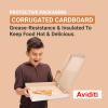 imageAviditi Medium Pizza Boxes 12 Inch  12quot L x 12quot W x 2quot H White 50Pack Extra Strong Quick Assembly Cardboard Boxes for Pizza Pizza Party Supplies Heavy Duty Food Storage Takeout Container16 inch