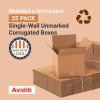 imageAviditi Shipping Boxes Small 12quotL x 12quotW x 12quotH 25Pack  Corrugated Cardboard Box for Packing Moving and Storage12x12x12