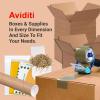 imageAviditi Shipping Boxes Small 12quotL x 12quotW x 12quotH 25Pack  Corrugated Cardboard Box for Packing Moving and Storage12x12x12 Cost Saver