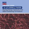 imageBOX USA 10 lb Kraft Crinkle Paper Packing Shipping and Moving Box Filler Shredded Paper for Box Package Basket Stuffing Bag Gift Wrapping Holidays Crafts and DecorationBurgundy