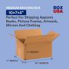 imageBOX USA 10 x 8 x 5 Corrugated Cardboard Boxes Small 10quotL x 8quotW x 5quotH Pack of 25  Shipping Packaging Moving Storage Box for Home or Business Strong Wholesale Bulk Boxes10x7x5 25Pack