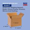 imageBOX USA 10 x 8 x 5 Corrugated Cardboard Boxes Small 10quotL x 8quotW x 5quotH Pack of 25  Shipping Packaging Moving Storage Box for Home or Business Strong Wholesale Bulk Boxes10x8x7 25Pack