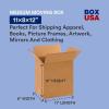 imageBOX USA 11 x 9 x 6 Corrugated Cardboard Boxes Small 11quotL x 9quotW x 6quotH Pack of 25  Shipping Packaging Moving Storage Box for Home or Business Strong Wholesale Bulk Boxes1125x875x12 25Pack