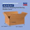 imageBOX USA 16 x 10 x 6 Corrugated Cardboard Storage Boxes Medium 16quotL x 10quotW x 6quotH Pack of 25  Shipping Packaging Moving for Home or Business Strong Wholesale Bulk Boxes18x12x7 25Pack