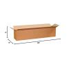 imageBOX USA 34x10x6 Long Corrugated Boxes Long 34L x 10W x 6H Pack of 10  Shipping Packaging Moving Storage Box for Home or Business Strong Wholesale Bulk Boxes28 x 6 x 6