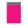 imageBOX USA Black Shipping Bags Large Heavy Duty 14quot x 19quot 100Pack  Waterproof Bag Poly Mailers for Packing Clothing and Secure Shipping Packaging ampamp Small Business MailingPink
