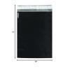 imageBOX USA Black Shipping Bags Large Heavy Duty 14quot x 19quot 100Pack  Waterproof Bag Poly Mailers for Packing Clothing and Secure Shipping Packaging ampamp Small Business MailingBlack