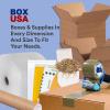 imageBOX USA Packing Paper Roll 1440L x 12quotW  1000 Sheets 17 Long Equivalent  Large White Newsprint for Shipping Packaging Storage and Moving Supplies1440 x 12
