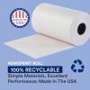 imageBOX USA Packing Paper Roll 1440L x 12quotW  1000 Sheets 17 Long Equivalent  Large White Newsprint for Shipping Packaging Storage and Moving Supplies1440 x 12