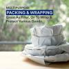 imageBOX USA Packing Paper Roll 1440L x 12quotW  1000 Sheets 17 Long Equivalent  Large White Newsprint for Shipping Packaging Storage and Moving Supplies1440 x 12