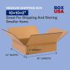 imageBOX USA Shipping Boxes Flat 16quotL x 16quotW x 6quotH 25Pack  Corrugated Cardboard Box for Packing Moving and Storage16x16x6