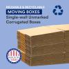 imageBOX USA Shipping Boxes Small 10quotL x 10quotW x 10quotH 25Pack  Corrugated Cardboard Box for Packing Moving and Storage10x10x10 25Pack
