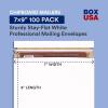 imageBOX USA StayFlat Mailer 1275quotL x 15quotW Pack of 100  Stayflats Envelope Keeping Photo Document Artwork Protected During Mailing and Shipping 1275x157 x 9