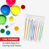 imageClear 10quot x 12quot Reclosable Poly Mailer Bags 2 Mil Thick 200Pack  Plastic Resealable Polybags for Shipping Mailing Packaging ampamp Storage  Large Reclosable Plastic Bags6x8 200Pack