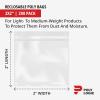 imageClear 2quot x 3quot Reclosable Poly Mailer Bags 4 Mil Thick 200Pack  Plastic Resealable Polybags for Shipping Mailing Packaging ampamp Storage  Small Poly Bags HeavyDuty2x2 200Pack