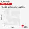 imageClear 3quot x 5quot Flat Poly Mailer Bags 2 Mil Thick 200Pack  Plastic Flat Polybags for Shipping Mailing Packaging ampamp Storage  Small Poly Bags HeavyDuty5x5 200Pack