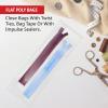 imageClear 3quot x 5quot Flat Poly Mailer Bags 2 Mil Thick 200Pack  Plastic Flat Polybags for Shipping Mailing Packaging ampamp Storage  Small Poly Bags HeavyDuty4x12 200Pack