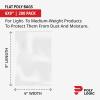 imageClear 4quot x 5quot Flat Poly Mailer Bags 1 Mil Thick 200Pack  Plastic Flat Polybags for Shipping Mailing Packaging ampamp Storage  Small Poly Bags6x9 200Pack