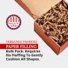 imagePartners Brand 10 lb Royal Blue Crinkle Paper Packing Shipping and Moving Box Filler Shredded Paper for Box Package Basket Stuffing Bag Gift Wrapping Holidays Crafts and DecorationKraft