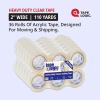 imageTAPE LOGIC 2quot x 55 yds Acrylic Packing Tape 26 Mil Clear 12Pack Heavy Duty Packing Tape Rolls for Sealing Boxes at Home Warehouse ampamp Office Supplies for Packaging Shipping Moving2 x 110 yds 36 Pack