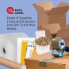 imageTAPE LOGIC Fanfold Thermal Transfer Labels 2quotx1quot White 40800pk Self Adhesive All Purpose Blank Sticker Label for Thermal Printer 8 Rolls of 5100 Office Supplies for Address Shipping ampamp Mailing2x1 40 800 Labels