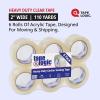 imageTape Logic 2quot x 110 yds Acrylic Packing Tape 22 Mil Clear 6Pack Heavy Duty Packing Tape Rolls for Sealing Boxes at Home Warehouse ampamp Office Supplies for Packaging Shipping Moving