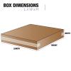 imageTape Logic TLHD18645FOL Side Loading Boxes 18quot x 6quot x 45quot Kraft Pack of 5Kraft