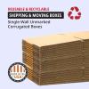imageTape Logic TLHD18645FOL Side Loading Boxes 18quot x 6quot x 45quot Kraft Pack of 5Kraft