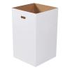 imageAVIDITI Cardboard Trash Cans and Recycling Bins 40 Gallon 18quotL x 18quotW x 30quotH 10Pack Reusable or Disposable Pop Up Garbage Boxes for Parties Outdoor Events Heavy Duty Plain40 Gallon