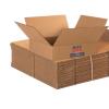 imageBOX USA 15 x 15 x 4 Corrugated Cardboard Boxes Flat 15quotL x 15quotW x 4quotH Pack of 25  Shipping Packaging Moving Storage Box for Home or Business Strong Wholesale Bulk Boxes
