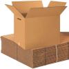 imageBOX USA 18x18x18 Corrugated Cardboard Double Wall Boxes with Handles Large 18L x 18W x 18H Pack of 10  Shipping Packaging Moving Storage Box for Home or Business Strong Wholesale Bulk Boxes24x24x12 10Pack