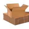 imageBOX USA Shipping Boxes Flat 16quotL x 16quotW x 6quotH 25Pack  Corrugated Cardboard Box for Packing Moving and Storage10x7x3