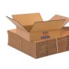 imageBOX USA Shipping Boxes Flat 16quotL x 16quotW x 6quotH 25Pack  Corrugated Cardboard Box for Packing Moving and Storage16x16x6