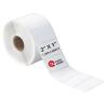 imageTAPE LOGIC Fanfold Thermal Transfer Labels 2quotx1quot White 40800pk Self Adhesive All Purpose Blank Sticker Label for Thermal Printer 8 Rolls of 5100 Office Supplies for Address Shipping ampamp Mailing2x1 1 300 Labels