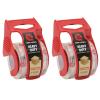 imageTape Logic Heavy Duty 2in x 25yd Clear Packaging Tape with Dispenser Strong Clear Packing Tape Roll Ideal for Shipping ampamp Moving Boxes2 Rolls