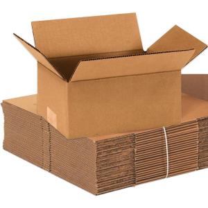 imageAVIDITI Small Shipping Boxes 9quotL x 6quotW x 4quotH 100Pack Heavy Duty Corrugated Cardboard Boxes for Packing Moving ampamp Storage Strong Wholesale Bulk Boxes for Home or Business9x6x4 Pack of 100