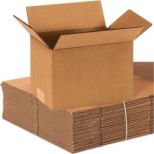 imageAVIDITI Small Shipping Boxes 9quotL x 6quotW x 4quotH 100Pack Heavy Duty Corrugated Cardboard Boxes for Packing Moving ampamp Storage Strong Wholesale Bulk Boxes for Home or Business9x6x6