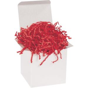 imageAviditi Crinkle Cut Paper Shred Filler Kraft 1 Case of 10 Lbs for Gift Wrapping Holidays Craft DIYs Basket Filling and DecorationRed