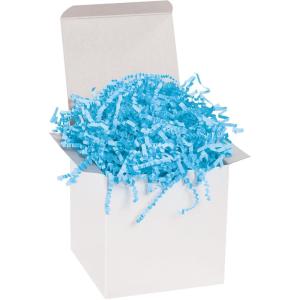 imageAviditi Crinkle Cut Paper Shred Filler Kraft 1 Case of 10 Lbs for Gift Wrapping Holidays Craft DIYs Basket Filling and DecorationSky Blue