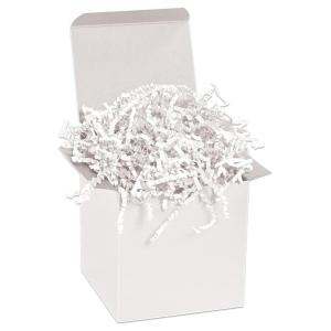 imageAviditi Crinkle Cut Paper Shred Filler Kraft 1 Case of 10 Lbs for Gift Wrapping Holidays Craft DIYs Basket Filling and DecorationWhite