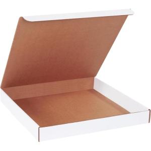 imageAviditi Medium Pizza Boxes 12 Inch  12quot L x 12quot W x 2quot H White 50Pack Extra Strong Quick Assembly Cardboard Boxes for Pizza Pizza Party Supplies Heavy Duty Food Storage Takeout Container16 inch